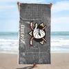 Anaheim Ducks Print Beach Towel, Large Soft Quick Dry Towel for Beach Camping Swimming