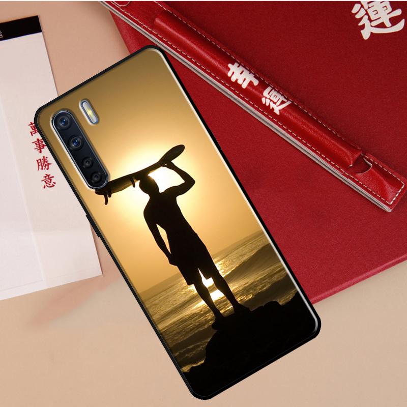 Surf Surfing Case For Oppo A78 A38 A80 A60 A40 A18 A98 A58 A96 A76 A16 A94 A74 A54 A15 A17 A57 A77 A5 Pro