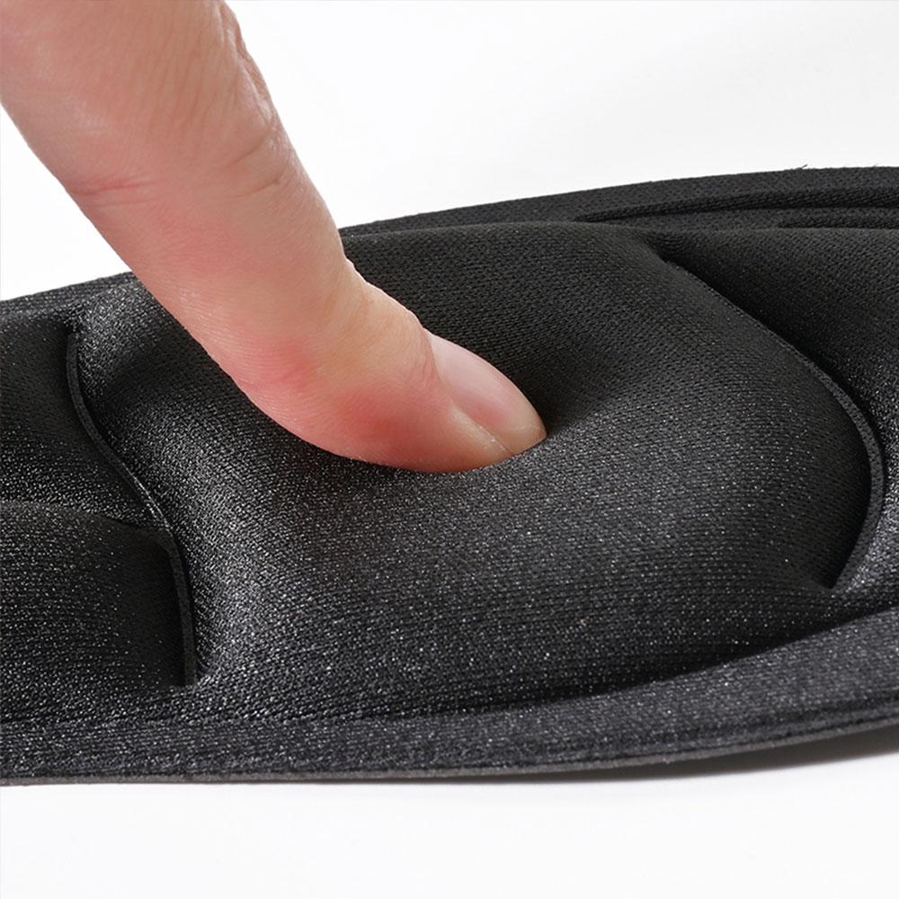 4 Stück 5D Massage Memory Foam Einlegesohle, Verdickte Atmungsaktive Polsterung, Bequeme und Schmerzresistente Einlegesohle für Hohe Absätze, Nicht Ermüdend für die Füße
