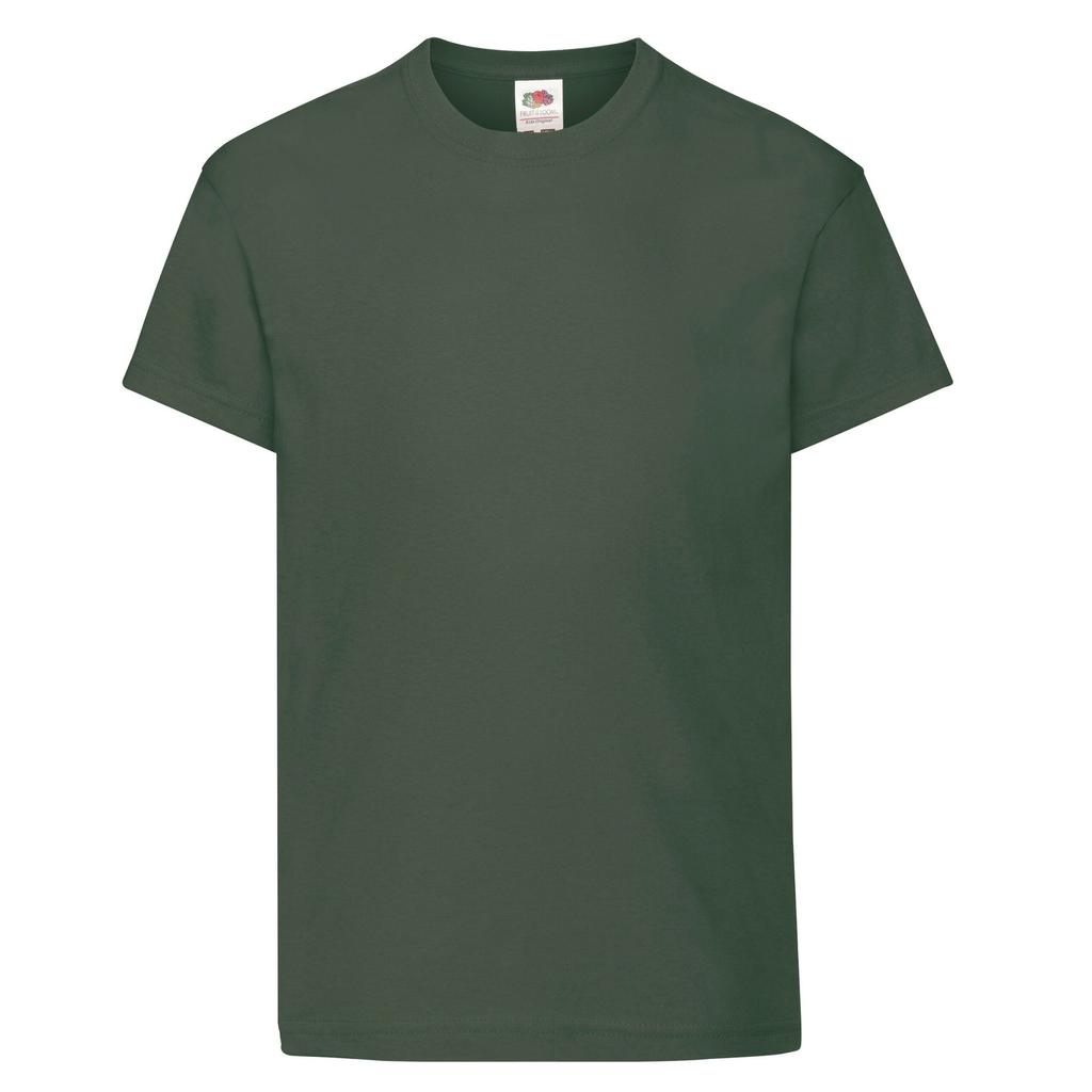 FRUIT OF THE LOOM Childrens/Kids Original T-Shirt