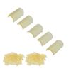 2 Bag Hair Extension Granule Bead Yellow Professional U Tip Wig Thermal Bonding Granule for Salon
