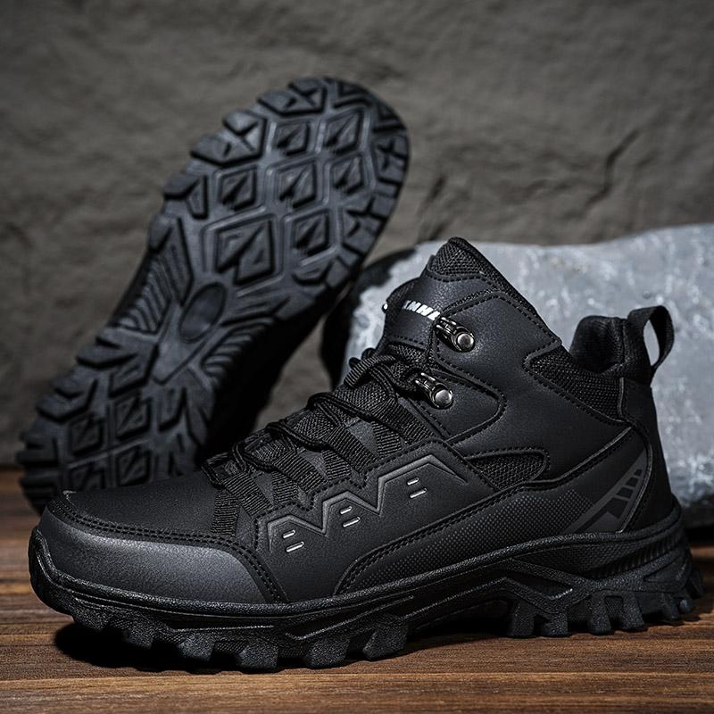 Unisex Outdoor Hiking Boots Men Breathable Waterproof Women Non Slip Lace Up Climbing Sneakers Trekking Hiking Shoes Large Size