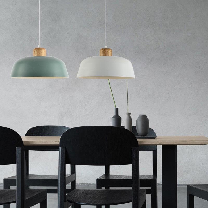 Moderner kleiner Kronleuchter mit mehreren Köpfen im dänischen Designerstil für Macaron-Restaurants und Milchtee-Läden – kreative und individuelle Dekoration.
