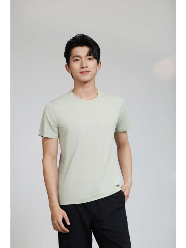 Summer Men's and Women's Short Sleeve T-shirt Soft Lightweight Unisex Cool  Round Neck Tshirt YG-253