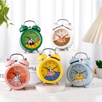 Super Lauter Cartoon Metall Schreibtischwecker - Leise, Kreativer Digitaler Wecker