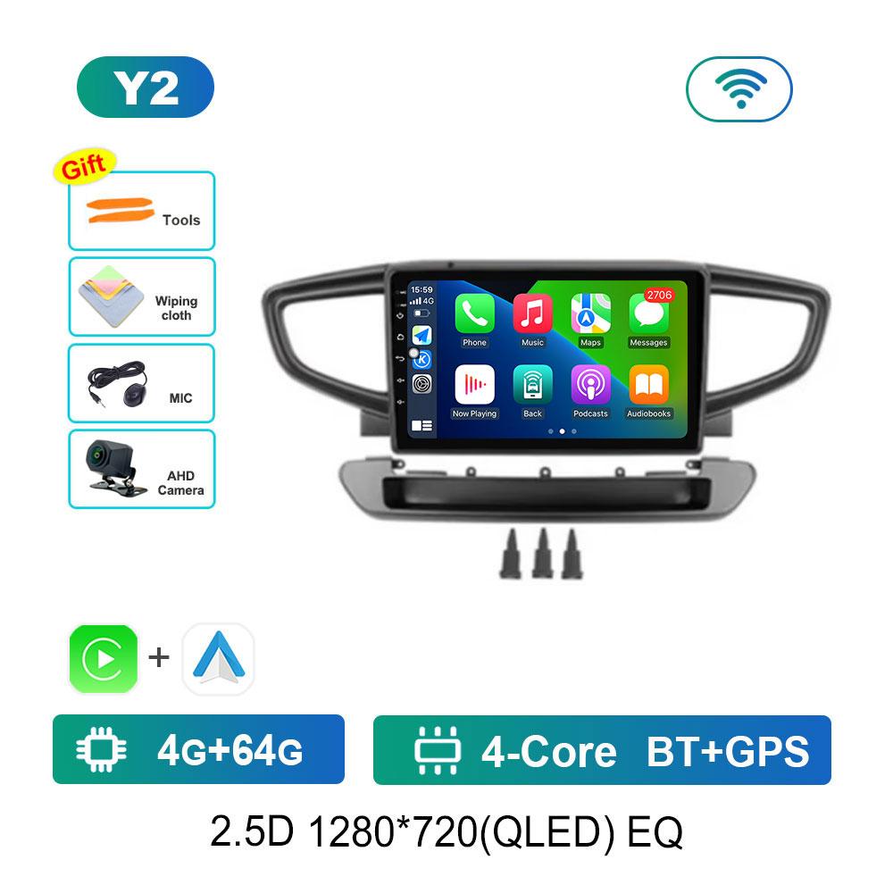 for Hyundai Ioniq AE 2016 - 2025 Car Radio Multimedia Player Android 14 Intelligent System GPS Navi WiFi 4G Buletooth Head Unit