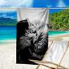 Ultra Soft Beach Towel with Killing Eve Theme,Ideal for Pool,Camping, Diving,Perfect Travel Essential, Vibrant Beach Towel.