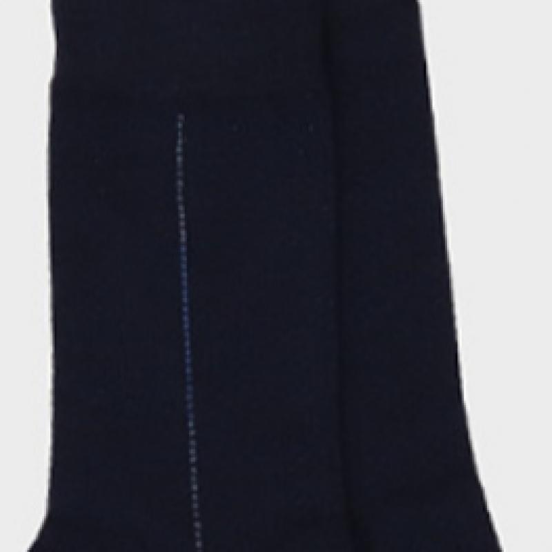 Daiso Vertical Line Point Long Neck Socks