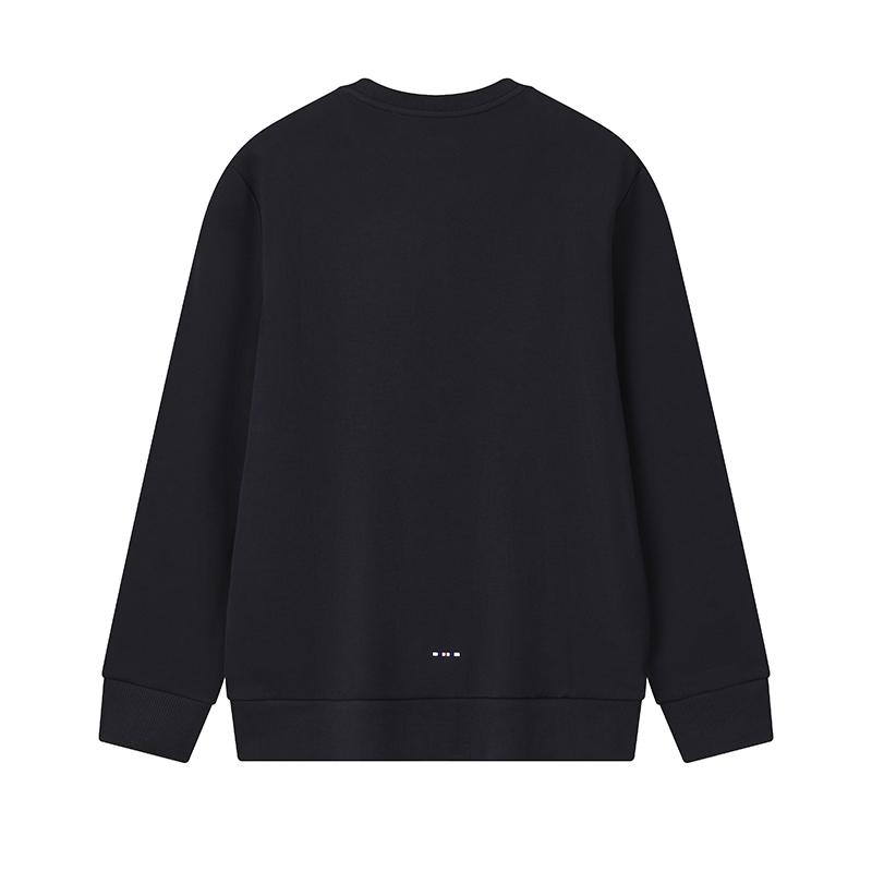 Fila Heritage Fashion Simple Classic Basic Casual Daily Comfortable Versatile Knitted Crew Neck Pullover Sweatshirt Men Sweatshirt F11M618202FNV