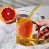 Colorful Glasses Drinkware Coffee Cup Square Shaped Cup for Cocktails Beverage