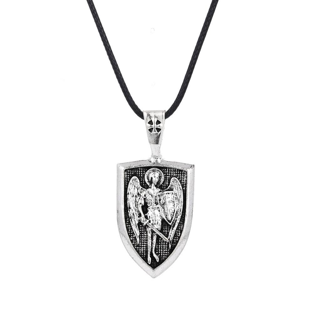 Russe Fabergé argent oeuf pendentif, multicolore