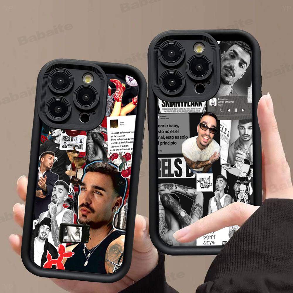 Singer R-Rels B Albums Phone Case For iPhone 17 16 15 14 13 12 11 Pro Max Anti Drop Soft Cover