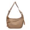 Borsa a tracolla da donna in nylon di grande capacità, borsa a spalla casual multifunzionale, borsa a sacchetto semplice per uso quotidiano, borsa per il pendolarismo