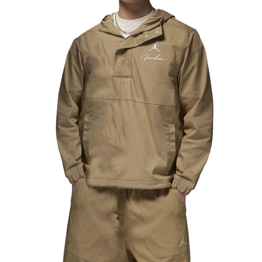 Jordan MVP SS25 Uni-Logo Bequem Vielseitig Leichtes Pulloverjacke Herrenjacken Wüstentarn Sail HF9294257