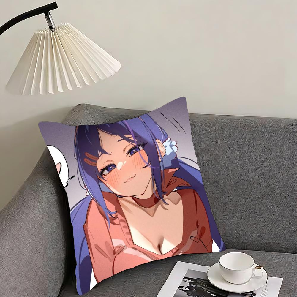 Video Game M-MiSide Mita Cushion Cover Reversible Plush Pillow Cover – For Car, Sofa, Bedroom, Perfect As a Gift.