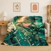 Classic Z-Zelda Cartoon Games Soft Flannel Throw Blanket,Cozy Blanket for Bed,Couch,Sofa,Bedroom,Living Room,Picnic Kids Camping