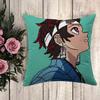 Pillow Demon Slayer Cushion Cover  Pillowcase Decorative Pillows for Sofa Pilow Cases Pillowcases  Car Decoration Body