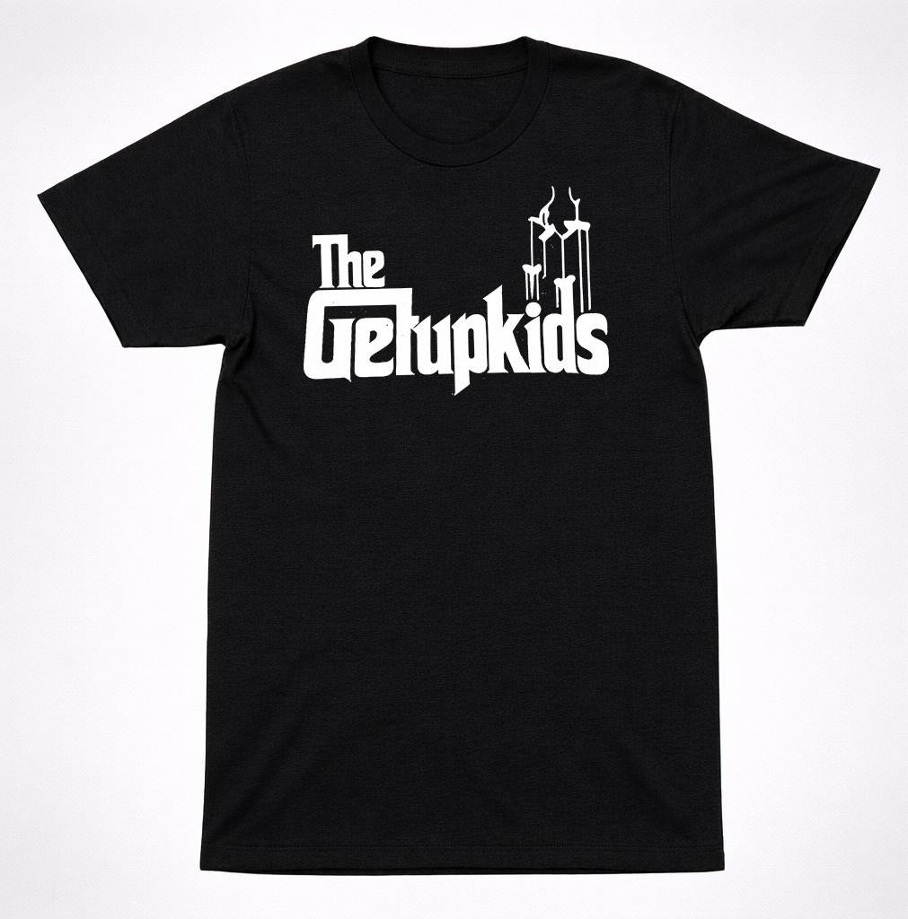 The Get Up Kids T Shirt Marionette Godfather Logo Midwest Emo Punk Milo Tee S разноцветный
