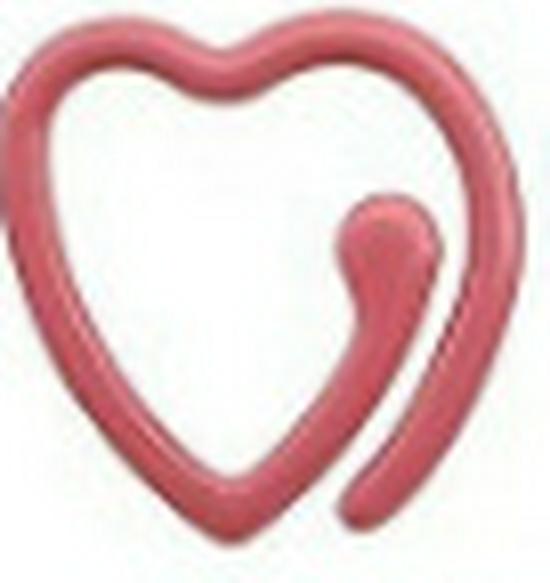 Love Heart Metal Painted Stitch Markers for Knitting and DIY Yarn Projects