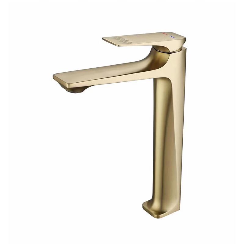 Luxury Copper Wall-Mounted Basin Faucet