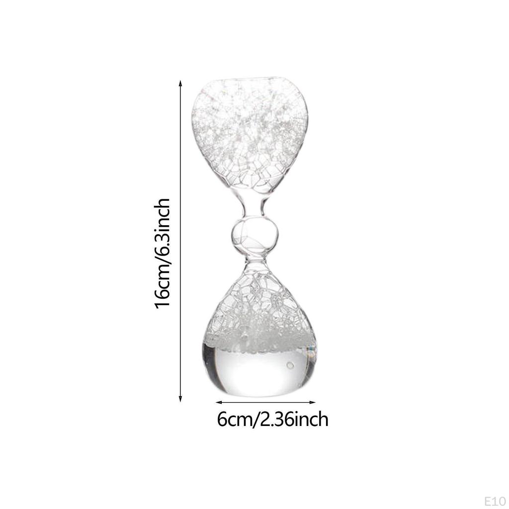 Bobleglass Timer Flytende Bevegelse Timeglass Hjem Aksent Unik Kunst