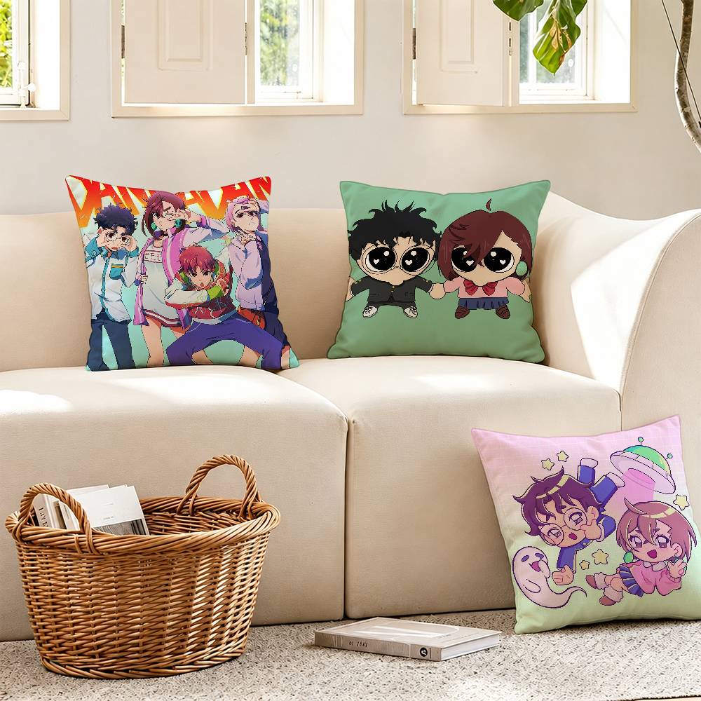 Anime DDandadan MultiSize Printed Pillow Covers Home Decoration