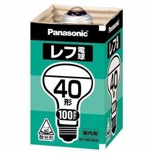 

Лампочка Panasonic reflex 100 В 40 Вт тип цоколя E26 [Набор 10] RF100V36W/D-10SET