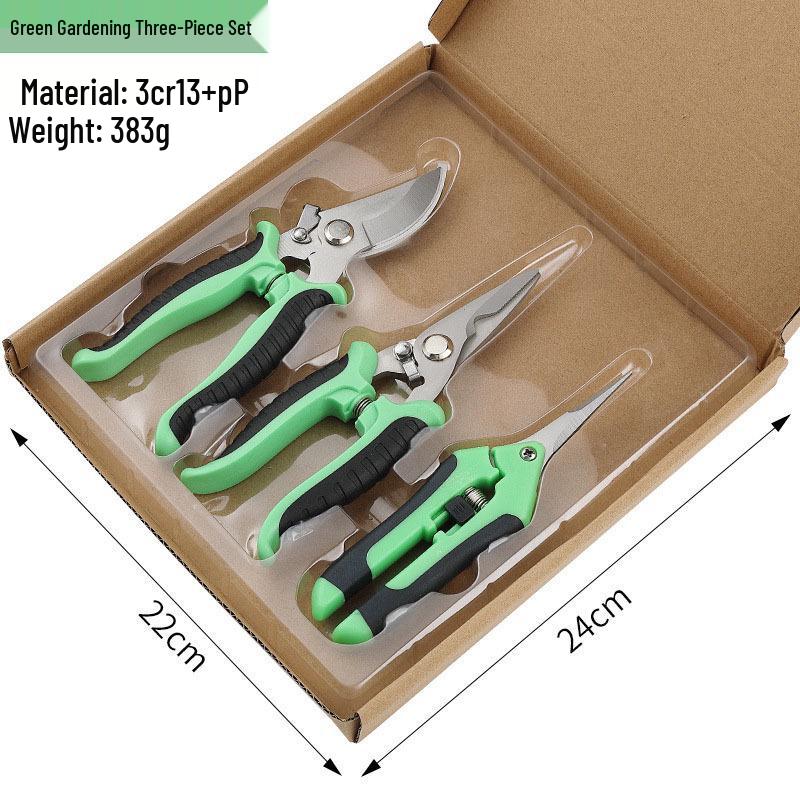Stainless Steel Folding Pruning Shears for Tree, Flower & Fruit Branches