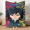 Customiz Name Personality Demon Slayer characters Blanket Soft &Warm Sofa Office Bed Travel Lunch Break Blanket, Gift Suitable All Seasons