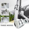 3 Modes Universal Kitchen Faucet Adapter 360 Rotation Faucet Filter Extenders Kitchen Gadgets Spray Water Saving Tap Nozzle