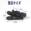 Earphone Plastic Clip, 360-Degree Rotatable, Headphone Microphone Clip, Earphone Holder, Lightweight, Compact, for Intercoms, Portable Microphones,