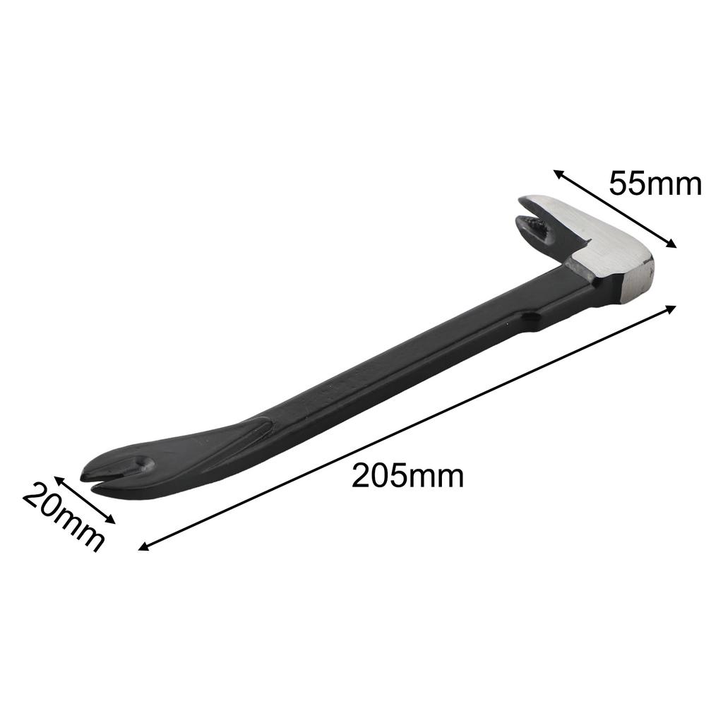 For Home Projects For Renovation Tasks Nail Remover Metal Pry Bar As Show Minimal Damage To Surfaces Precision-honed Claws
