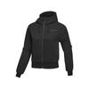 Logo Hooded Lightweight Sports Zip-Up Cardigan Sweatshirt Women Outerwear Carbon-Black P125W022-0018