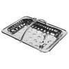 Stainless Steel Towel Basket Exquisite Elegant Large Capacity Fruit Serving Basket with Handle for
