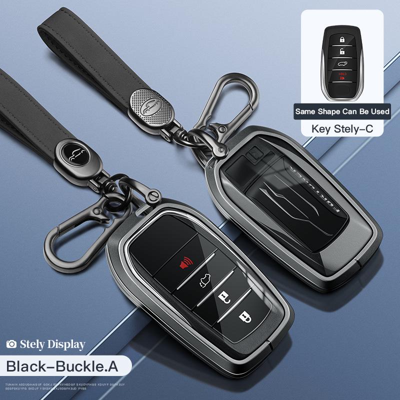 Toyota Key Case: Fits Highlander, Camry, Crown, Corolla, Prado, Reiz