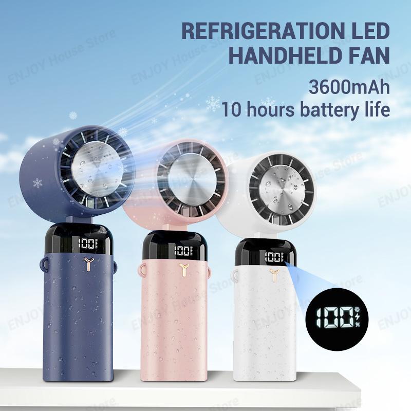 

Мини-ручной вентилятор Портативный охлаждающий настольный вентилятор Складной вентилятор воздушного охладителя Открытый