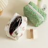 Lipstick Storage Bag Compact Travel Makeup Case Floral Makeup Bag Quilted Makeup Pouch For Everyday Use Gift