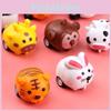 Kids Bunny Animal Pull Back Car Toy For Toddlers And Preschoolers Engages Motor Skills Development