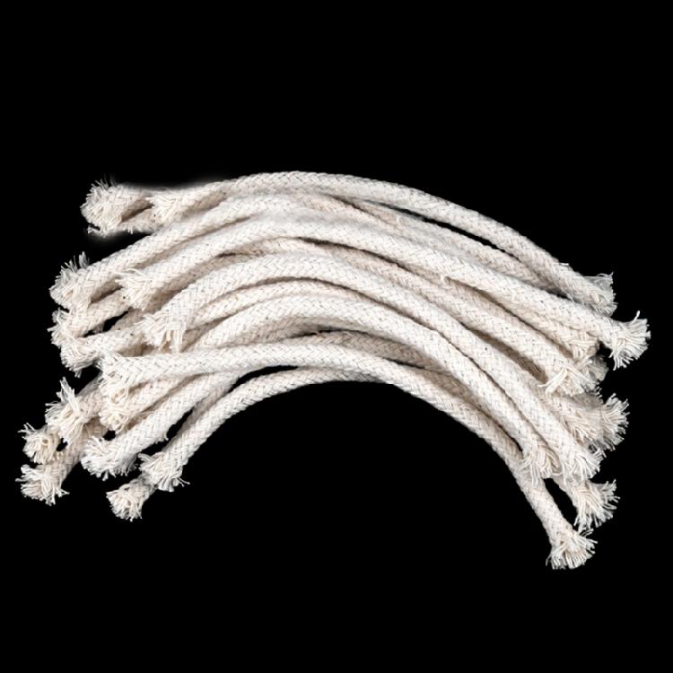 10 Stück Baumwolldocht für Öllampe, Kerosinlaternen und Öllichtlaternen Hitzebeständiger Öllampendocht, Kerzendocht