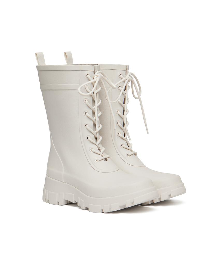 Rockfish Weatherwear Platform Laceup Rain Boots Middle - 3 Colors