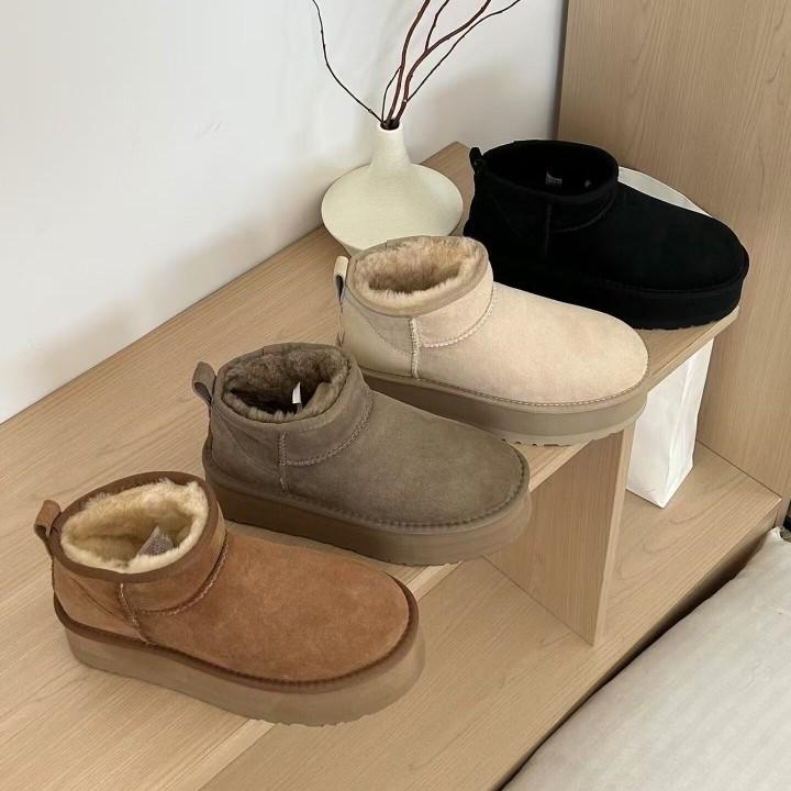 

Женские зимние ботинки на платформе с меховой подкладкой Henan Sangpo 37