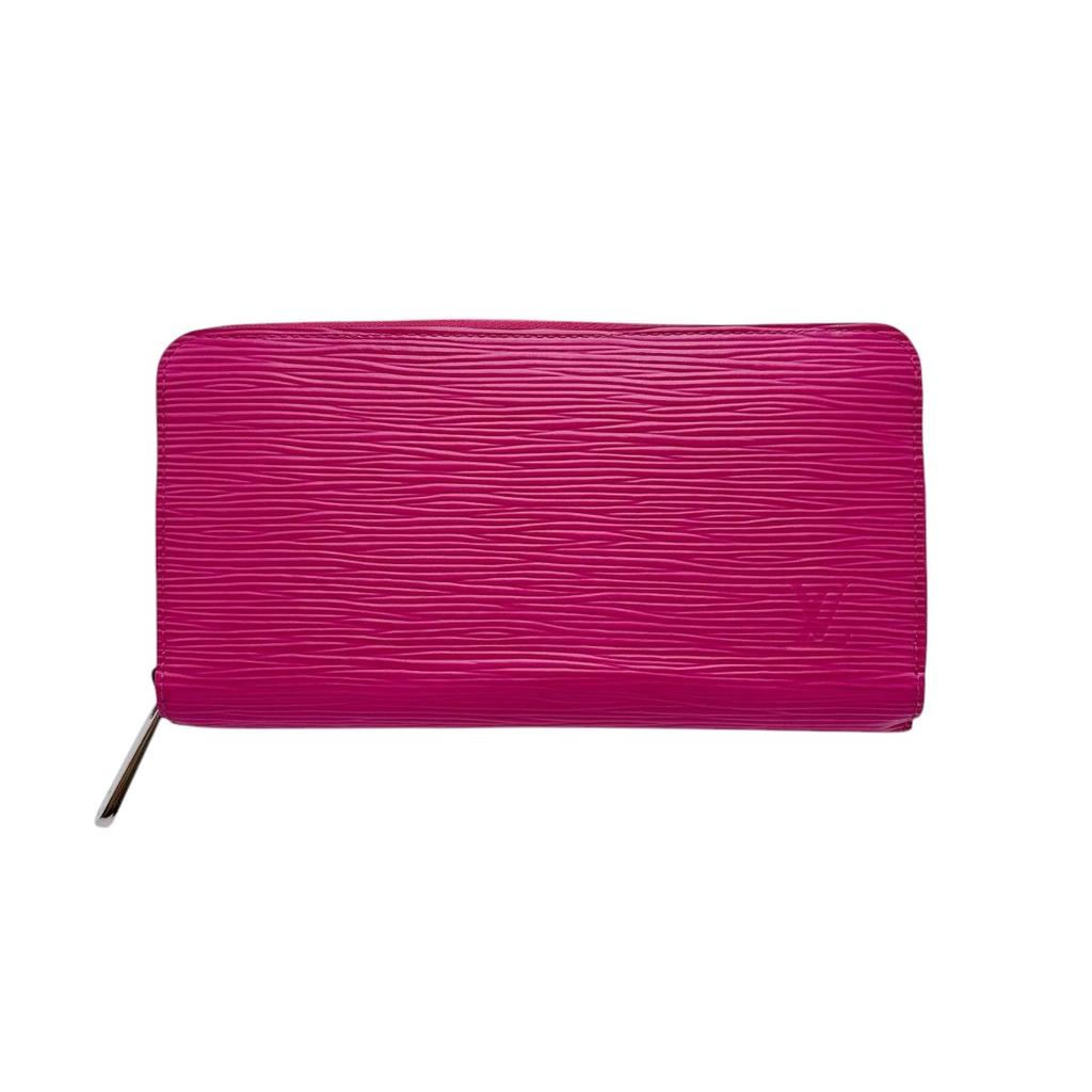 LOUIS VUITTON Epi Leather Long Wallet purse Epi Leather pink Women M82050 Used