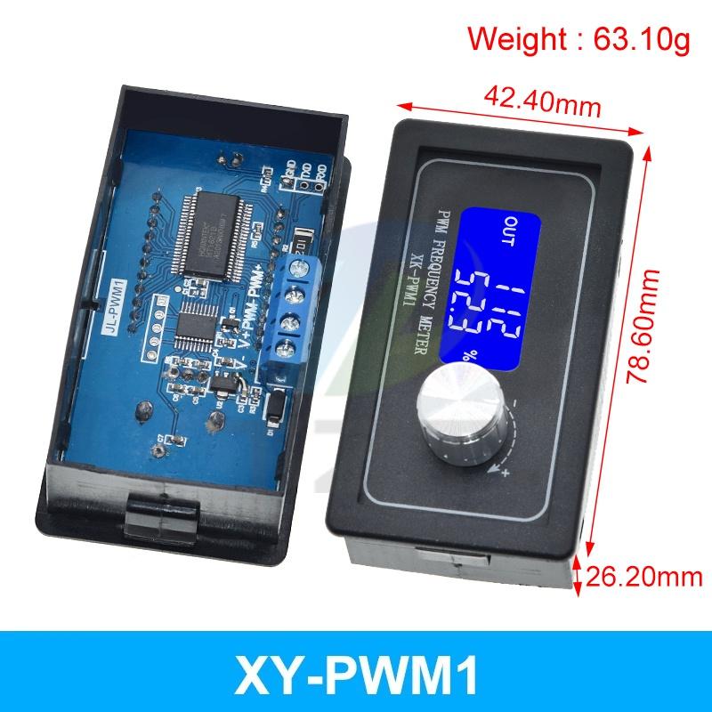 TZT Dual Mode PWM Pulse Frequency Duty Cycle Adjustable Module LCD Display 1Hz-150Khz 3.3V-30V PWM Board Module