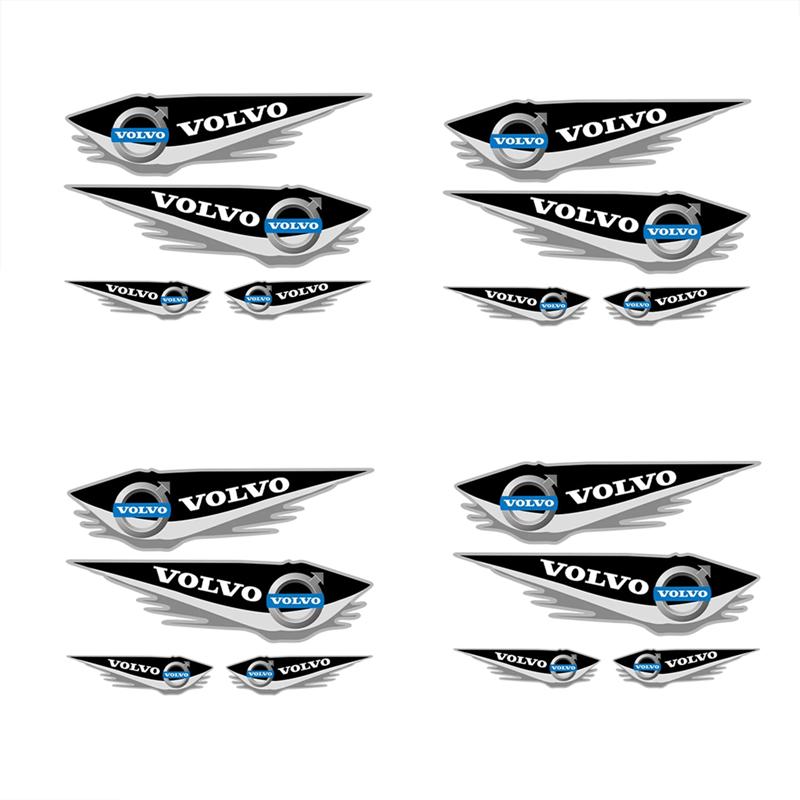 4 pezzi adesivo antigraffio paraurti auto Volvo S60 XC60 S90 XC90 adesivo universale per auto adesivo decorativo antigraffio portiera auto.Consegna rapida