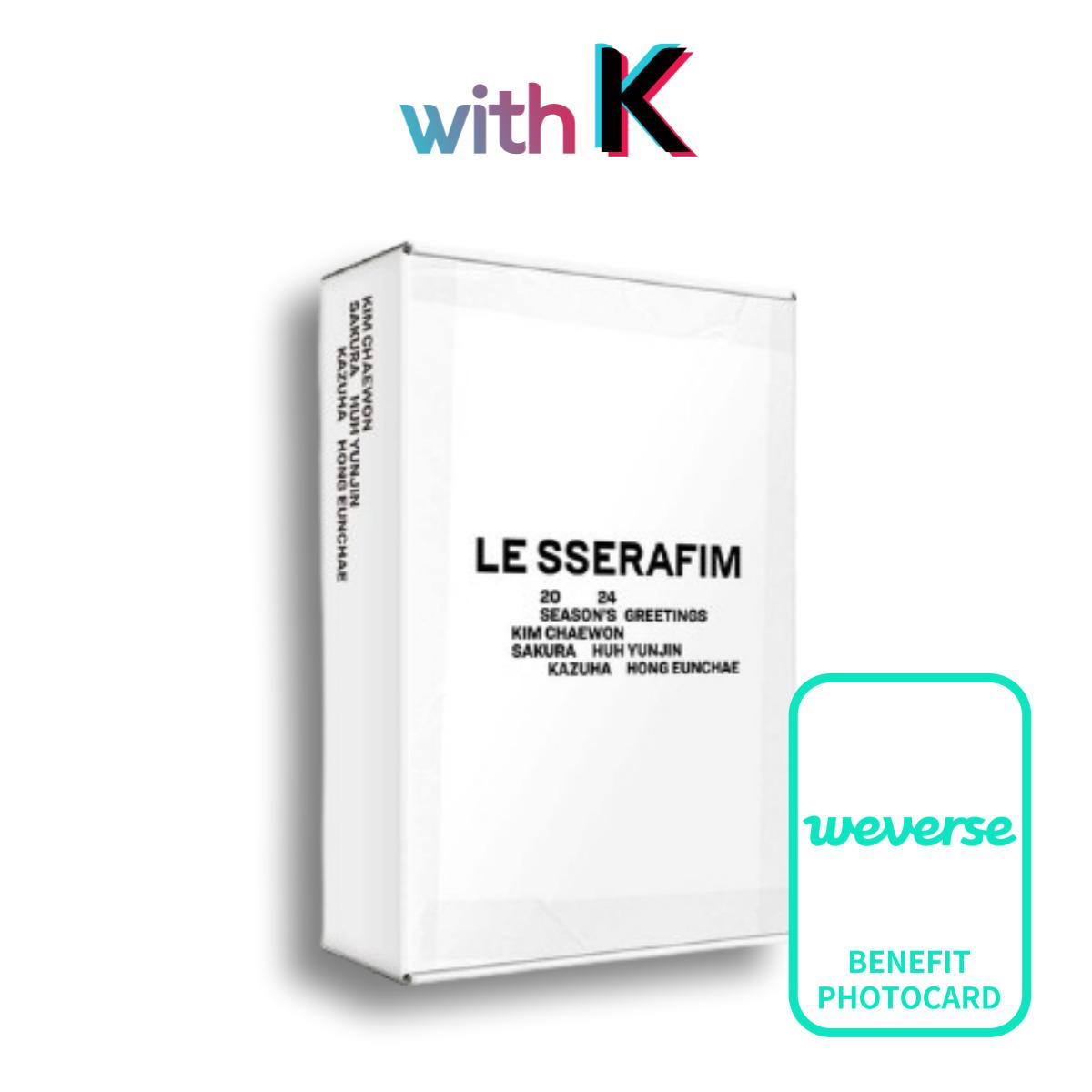 

[Weverse] LE SSERAFIM — Поздравления сезона 2024 года