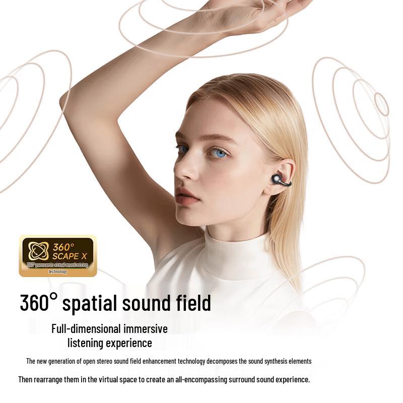 Philips TAT3469 Wireless Ear Clip Bluetooth Headphones