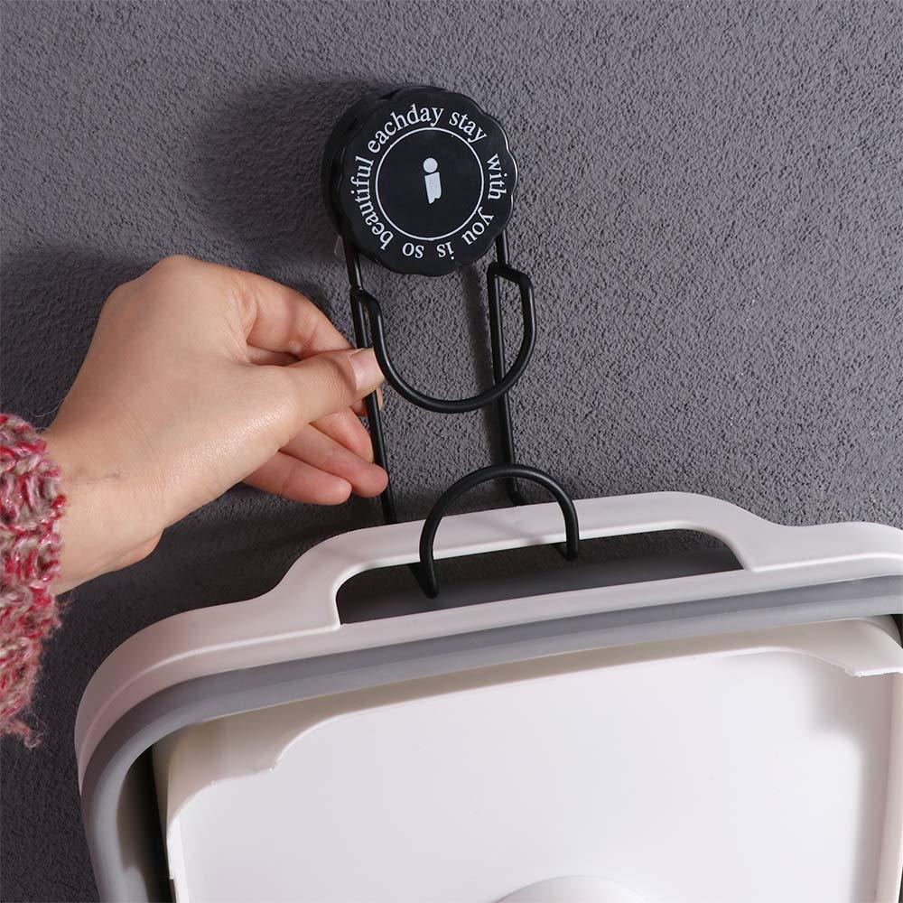 Wall Mounted Suction Cup Hooks Hole-Free Washbasin Hook Multifunctional Basin Storage Rack  Kitchen
