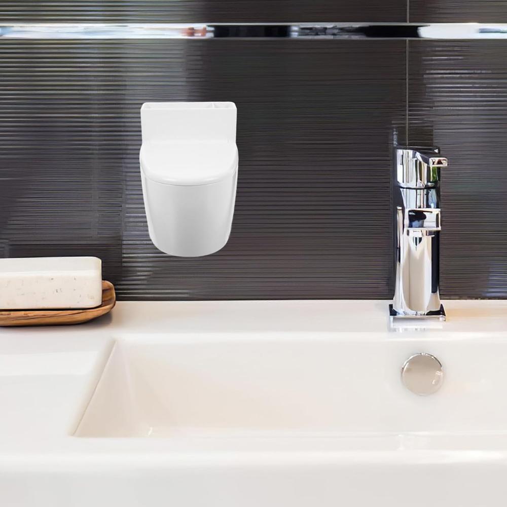 High Quality Funny Toilet Ashtray With Covers For Home And Office, White