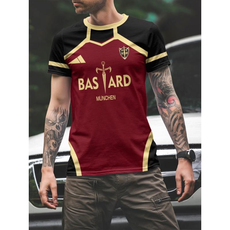 Jersey Futsal Pattern Vl Replika Blue Lock Anime Bastard Munich Summer Men s And Women s 3dt Shirt Casual Sports T Shirt Top S