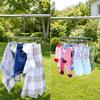 Stainless Steel Drying Racks Windproof Multi-clip Hangers Socks Bras Underwear Towel Hangers Anti-rust Clothes Hook Hangers